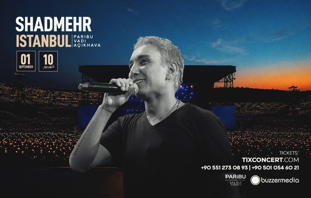 Shadmehr Istanbul 1 SEP 2026